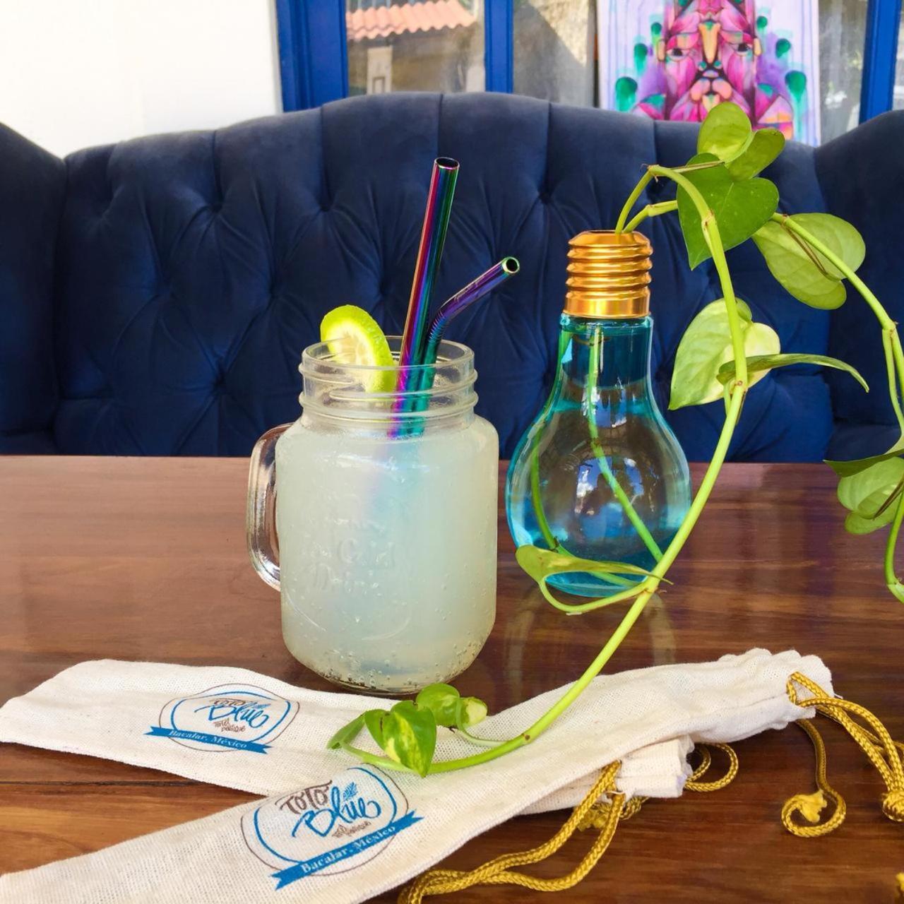 Toto Blue Hotel Boutique Bacalar Exterior foto